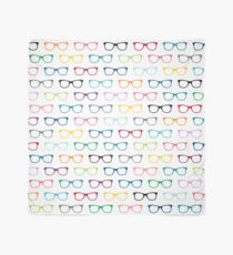 Hipster Glasses Geek Pattern Scarf
