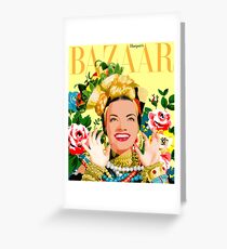 CARMEN MIRANDA Grußkarte