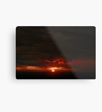 Red Sydney Metal Print