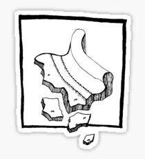 Archaeological Illustration - Roman Pottery Sticker