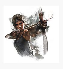 Lámina fotográfica Tomb Raider Painting