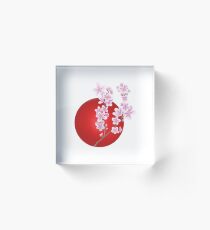 Blossoms Acrylic Block