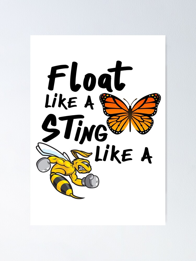 Fly Like A Butterfly Sting Like A Bee Rap Song