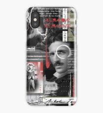 nikola tesla iPhone Case