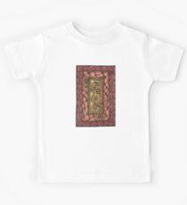 Flowers on Cobblestone (vertical) Kids T-Shirt