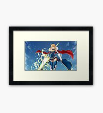 Saber- Goddess of war Framed Print