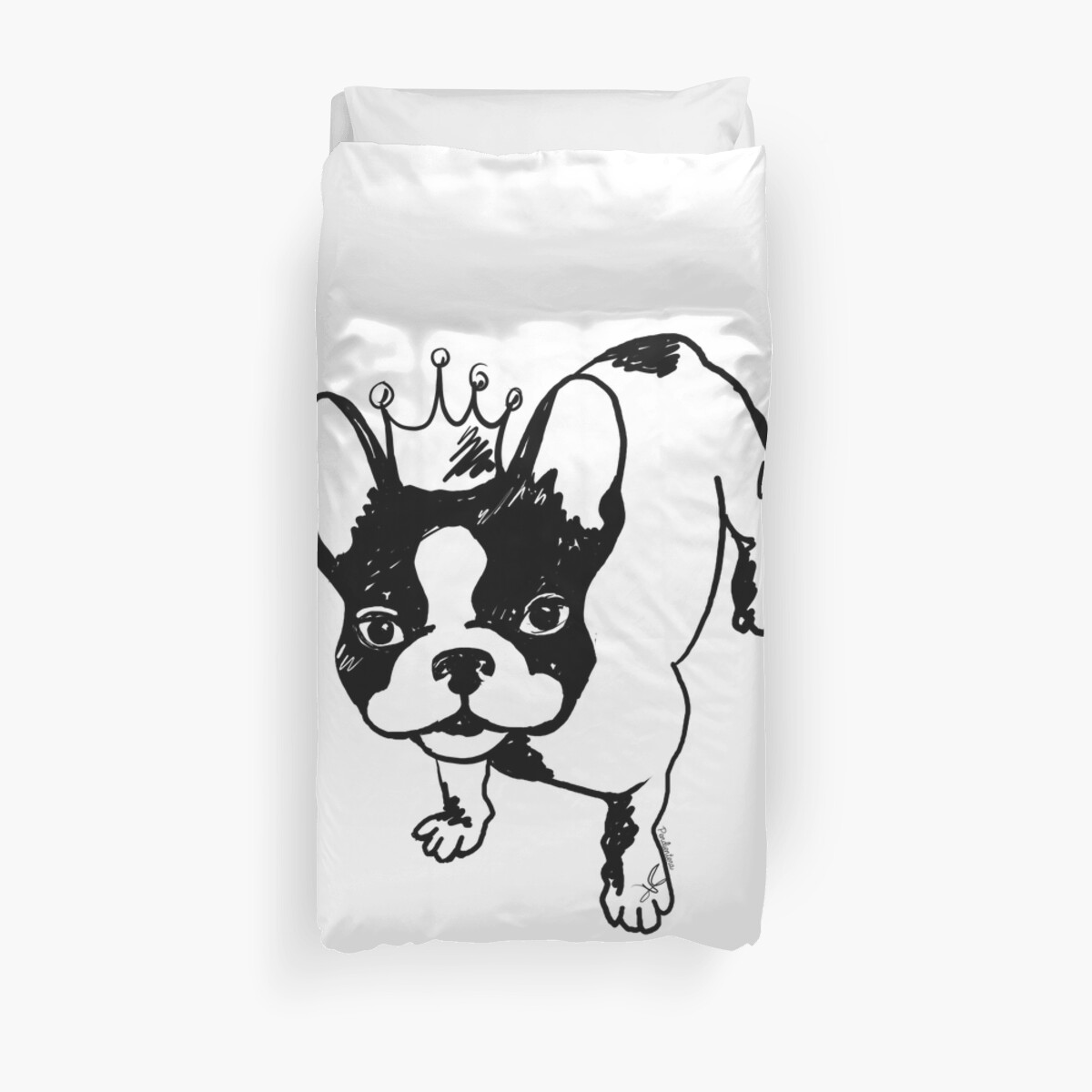 "French bulldog" Duvet Covers by Pendientera Redbubble