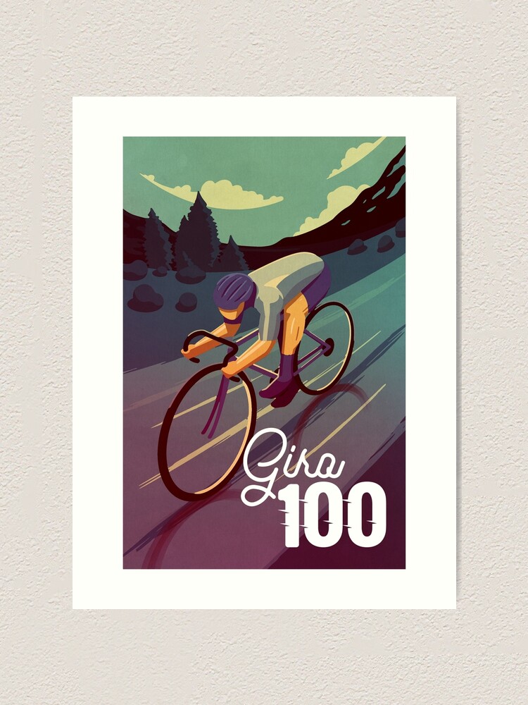 Alternate view of Giro 100 Art Print