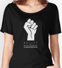 Nolite te bastardes carborundorum Women's Relaxed Fit T-Shirt