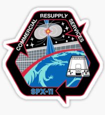 NASA / SpaceX Services de réapprovisionnement commercial CRS-11 (SpX-11) Mission Patch Sticker