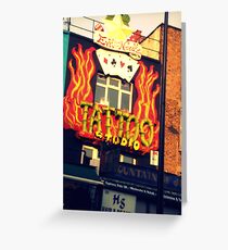 Tattoo Studio Greeting Card