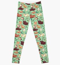 Meerschweinchen-Huddle Leggings