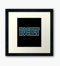 Hockey Framed Print