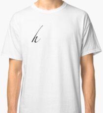 the letter h Classic T-Shirt