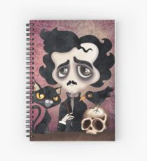 Edgar Poet Spiral Notebook