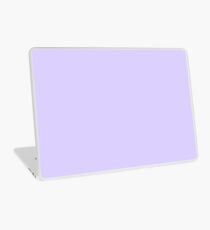 Pale Lavender Violet Laptop Skin