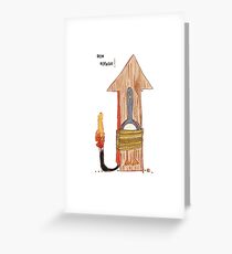 bon voyage Greeting Card