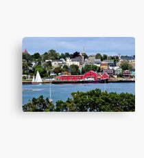 Summer in Lunenburg Canvas Print