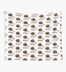 Cute sushi - Japanese food collection Wall Tapestry