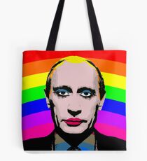 Gay Clown Putin Tote Bag