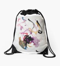 April Cow no.2 plus Pig Drawstring Bag