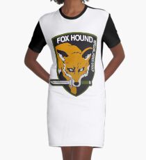 Fox Hound Special Force Group Graphic T-Shirt Dress