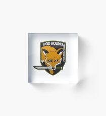 Fox Hound Special Force Group Acrylic Block