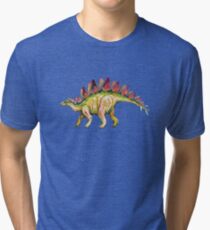 My friend Stegosaurus Tri-blend T-Shirt