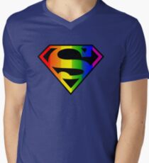 S Pride Men's V-Neck T-Shirt