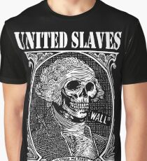 United Slaves Of America - In Greed We Trust Graphic T-Shirt