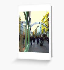 Carnaby Street, London Greeting Card