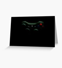 Dark Gamer Greeting Card