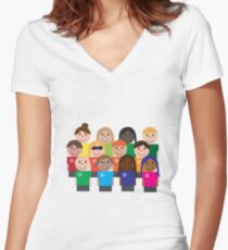 SuperDesigners Fitted V-Neck T-Shirt