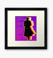 I'm Your Man Framed Print