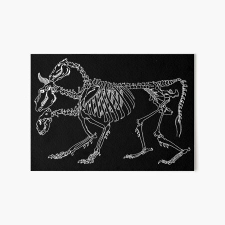 Chimera Skeleton (White) Art Board Print