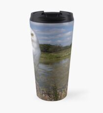 Owl with a view Travel Mug