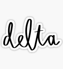 Delta Sticker