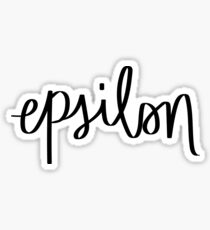 Epsilon Sticker