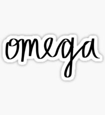 Omega Sticker