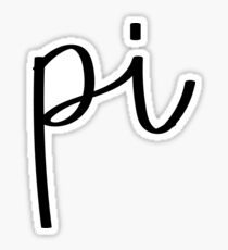 Pegatina Pi