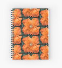 Dancing Poppy Spiral Notebook