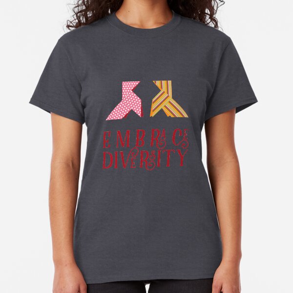 Embrace Diversity Camiseta clásica
