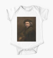 Rembrandt van Rijn Self-Portrait 1659 Painting One Piece - Short Sleeve