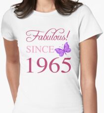 Fabulous Since 1965 Women's Fitted T-Shirt
