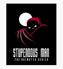 Stupendous Man The Animated Series Photographic Print