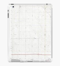 USGS TOPO Maps Iowa IA Bennett 20130403 TM iPad Case/Skin