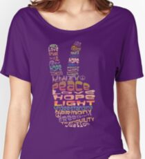 Peace tshirts Women's Relaxed Fit T-Shirt