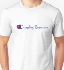 Champion // Crippling Depression // Idubbbz // Pyrocinical // Leafy Unisex T-Shirt