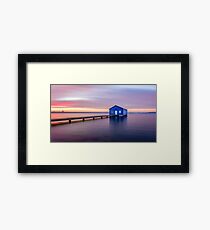 Swan River Sunrise Framed Print