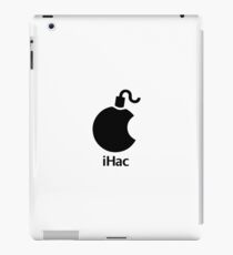 iHac(k) - Black Artwork iPad Case/Skin